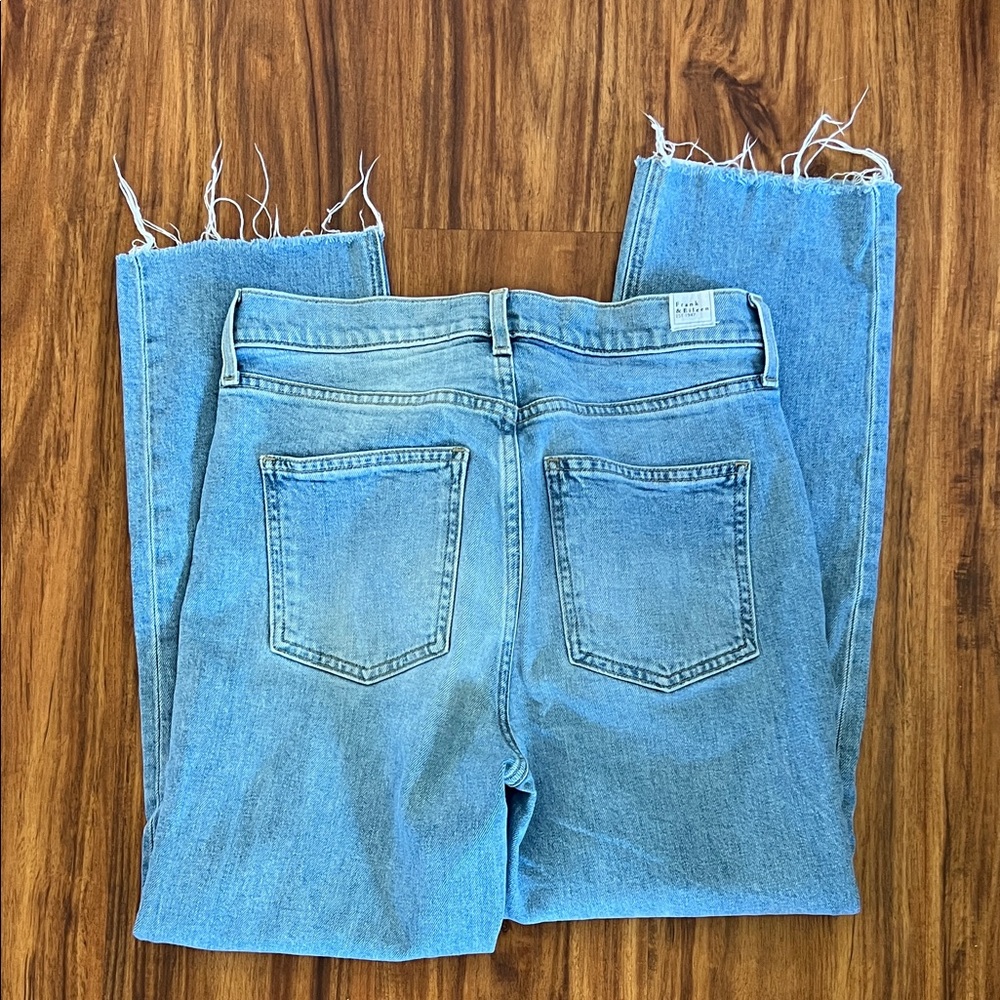 Frank & Eileen Light Blue Cropped Jeans - Picture 2 of 7
